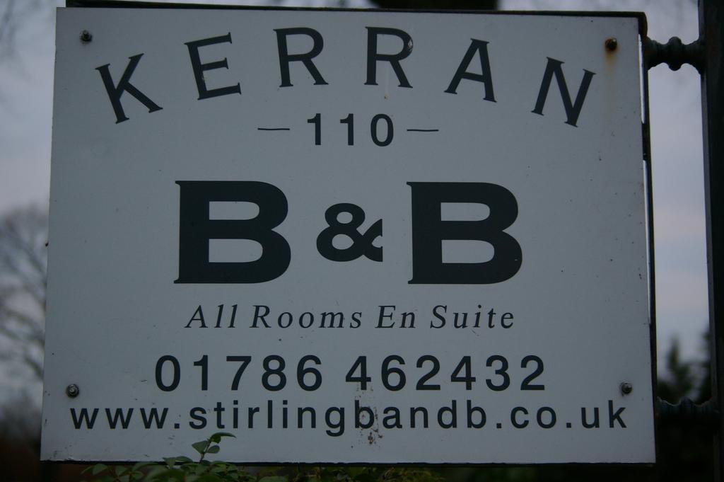 Kerrann B&B Stirling Buitenkant foto